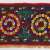 Black Vintage Embroidery, UZBEK Suzani with Floral Patterns / Embroidered Cover / Hanging, 4' 7" x 7' 10" (140 x 240 cm)